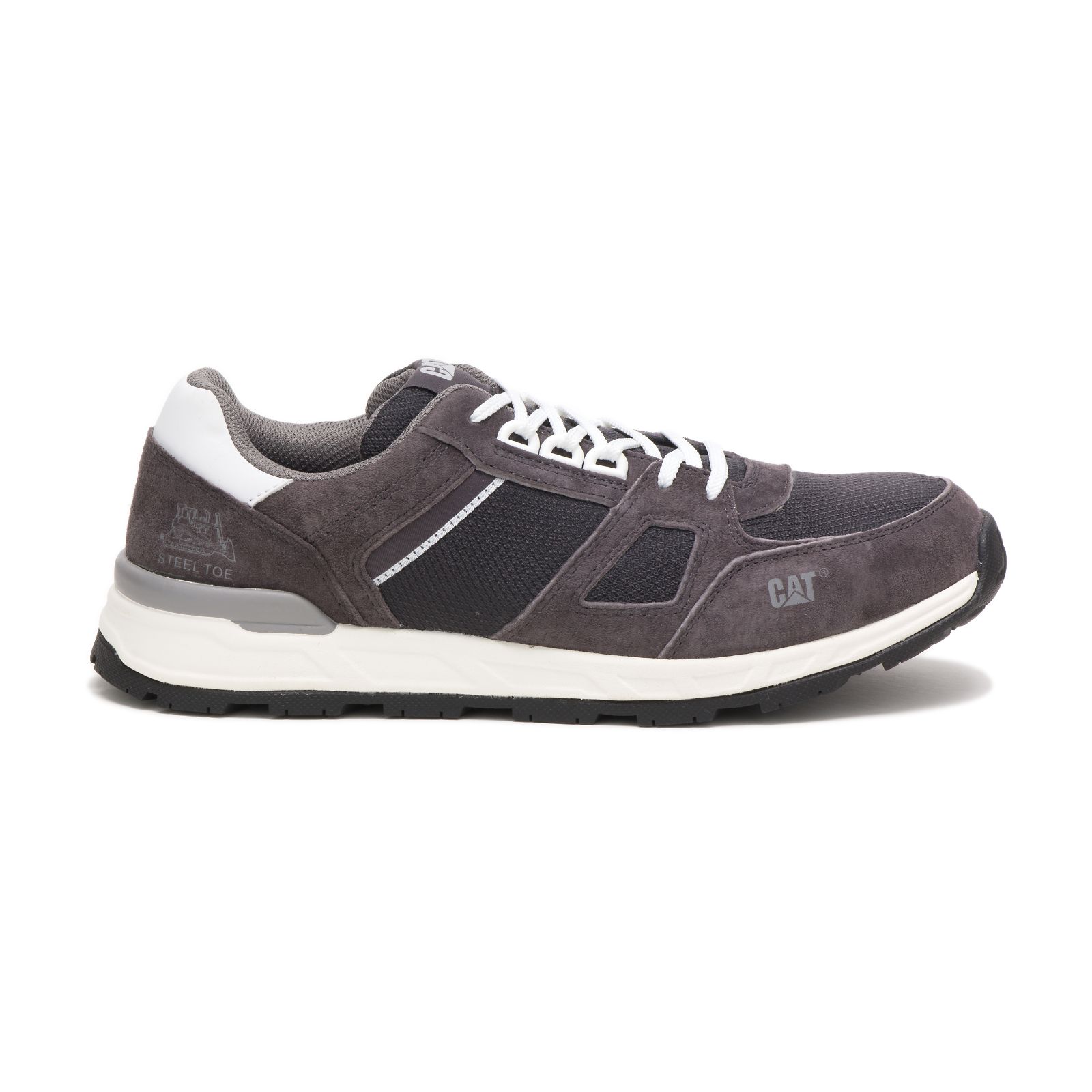 Caterpillar Shoes Sale - Caterpillar Woodward Steel Toe Mens Sneakers deep grey (235187-KCJ)